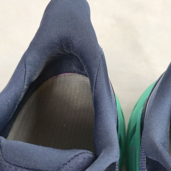 Hoka One One Navy and Teal Athletic Shoes 237 - Picture 8 of 15